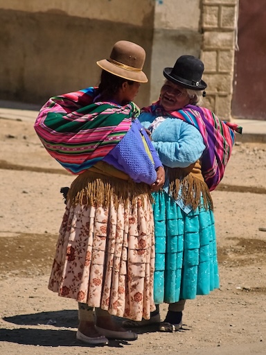 Aymara women in Bolivia