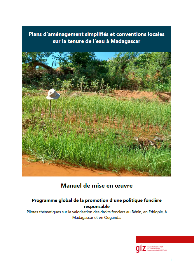 Cover of the Implementation Manual with picture of wetlands and forest.