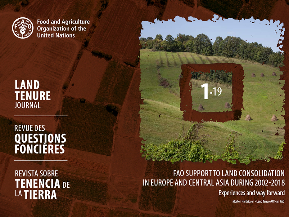 FAO Support to Land Consolidation in Europe and Central Asia During 2002-2018 cover image