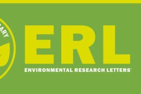 Environmental Research Letters cover image