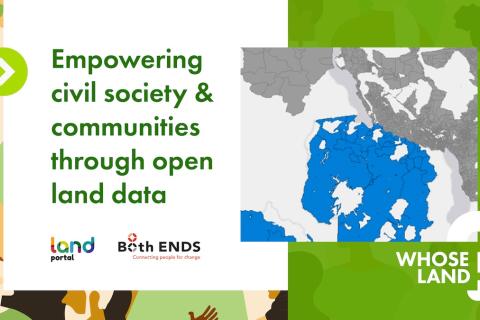 Empowering civil society and communities through open land data