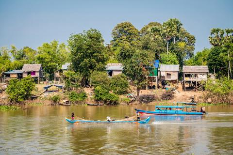 cambodia fishing village