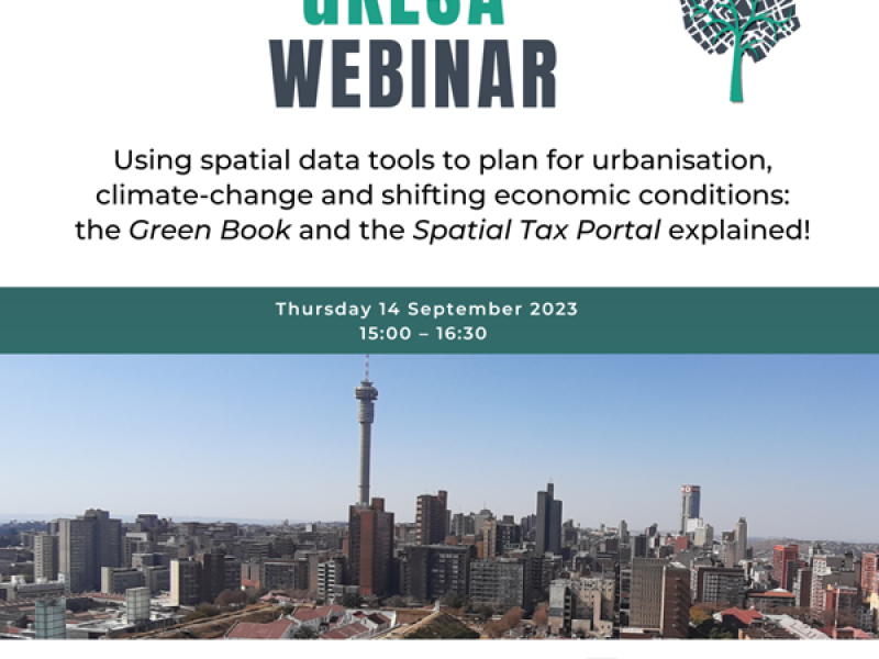 spatial data tools to plan for urbanisation, climate-change and shifting economic conditions