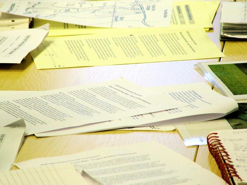 Papers,photos by Jason Truscott,2008,License,CC BY-NC-ND 2.0