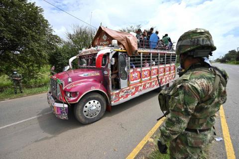 LUIS ROBAYO / AFP