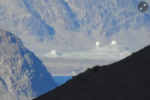 Picture from official sources shows Chinese build up in Panong Tso, one of the areas of contention on the border. Photograph: Official source