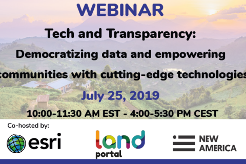 Tech and Transparency: democratising data and empowering communities with cutting-edge technologies