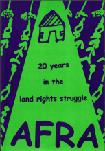 AFRA 20 Years in the Land Rights Struggle 