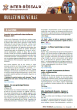 Bulletin de veille n°402 d’Inter-réseaux Développement rural